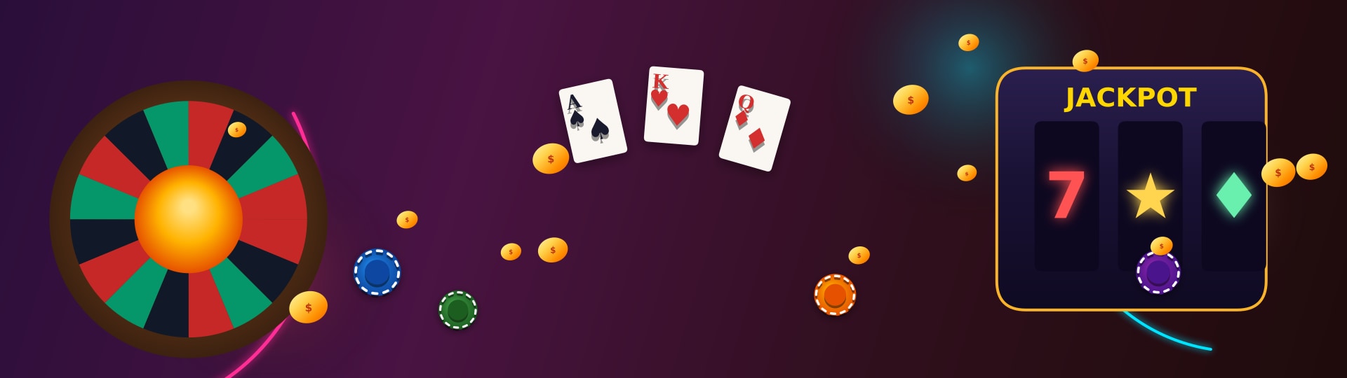 6999TT казино — яркая сцена с игровыми автоматами и рулеткой